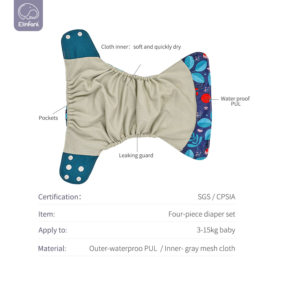 HappyFlute New 4PCS Design Hot - Diaper Pail Odor ulasan dan harga