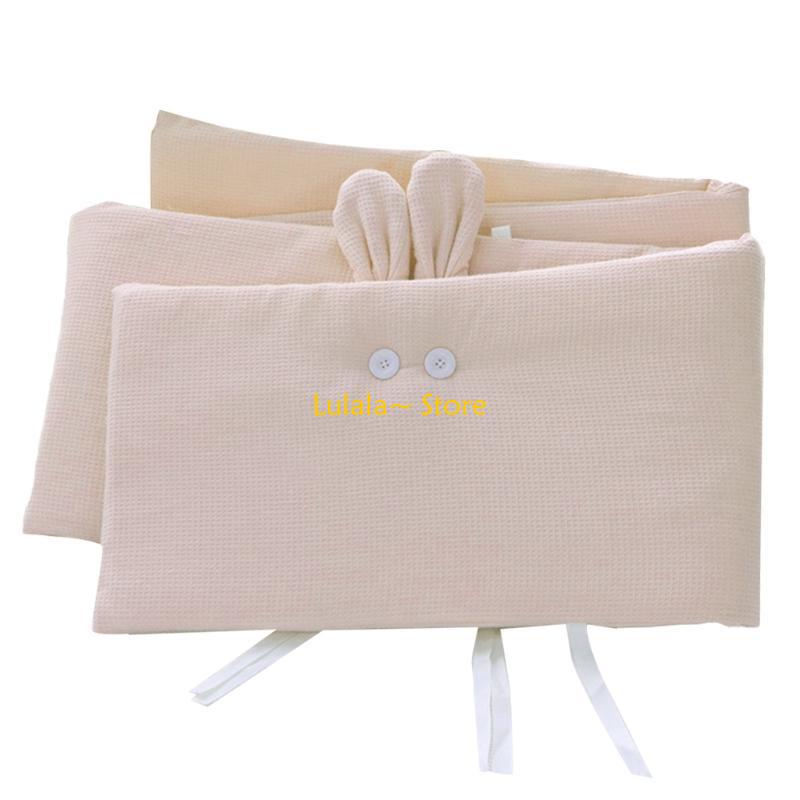Y4QA 200x32cm Baby Cot Bumper  - Baby Nursery Crib ulasan dan harga
