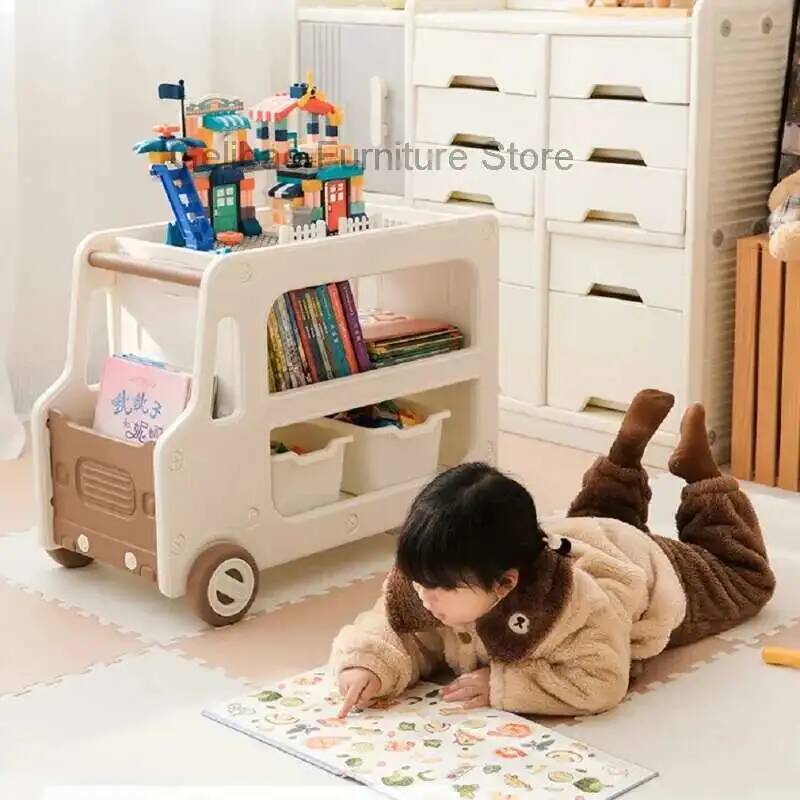 Bookcase Montessori Bookshelf  - Baby Nursery Shelf ulasan dan harga