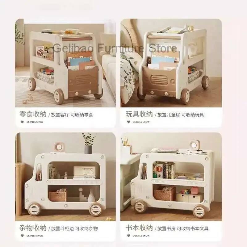 Bookcase Montessori Bookshelf  - Baby Nursery Shelf ulasan dan harga
